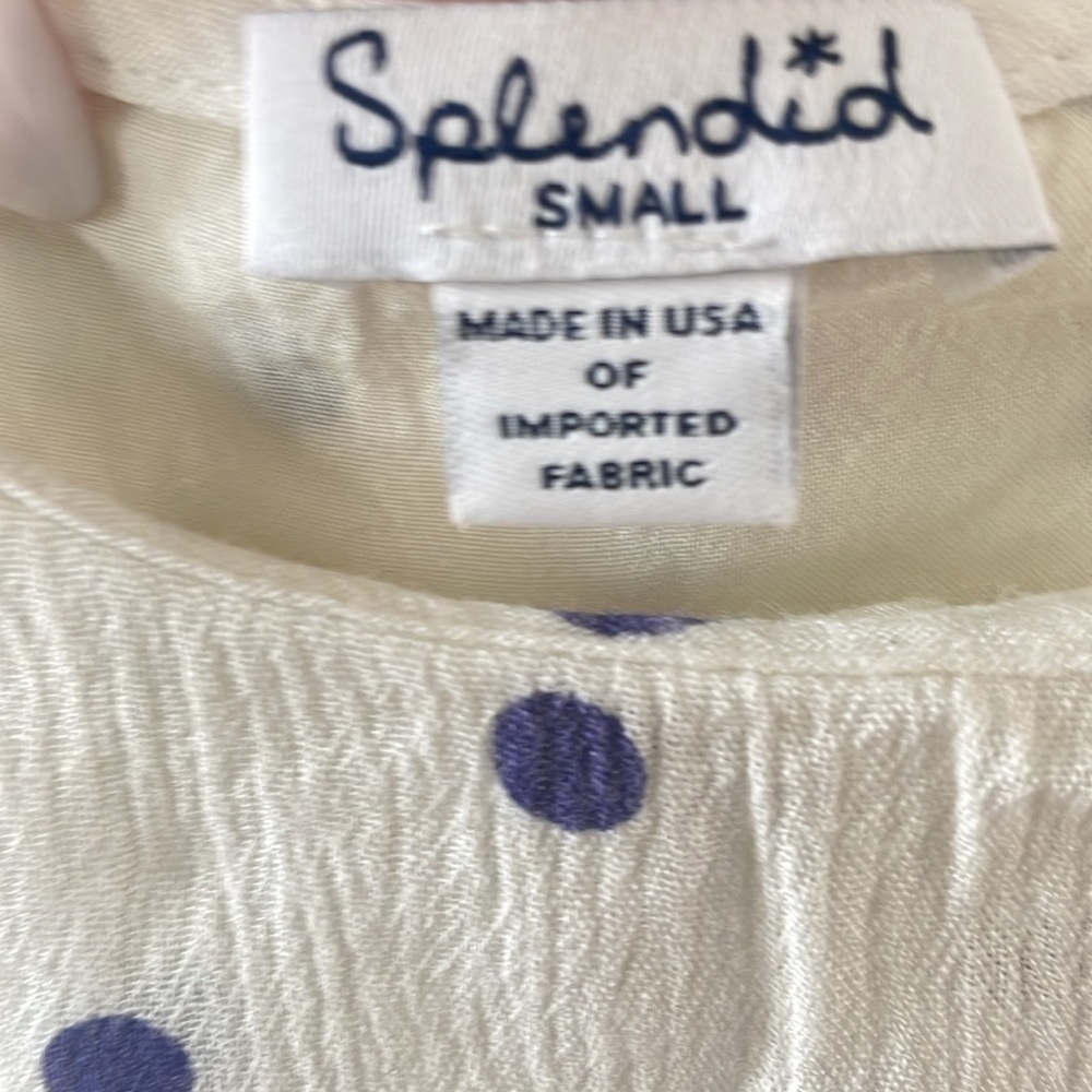 Splendid cotton polkadot dress - Picture 2 of 4